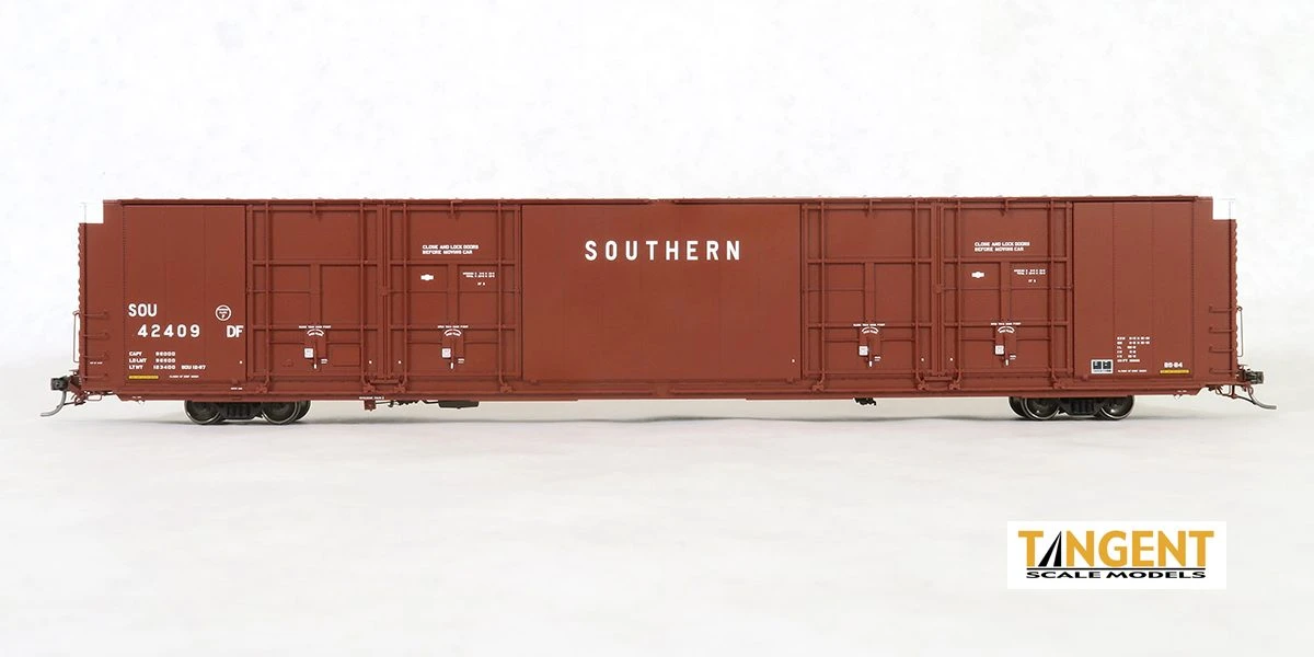 Tangent 25514-02 HO Scale 86' Auto Parts Boxcar NS Repaint Southern 42410 - Image 2