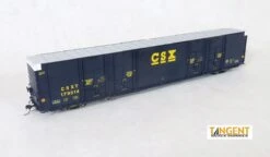 Tangent 25517-01 HO Scale 86' Quad Door Auto Parts Boxcar CSX 179295