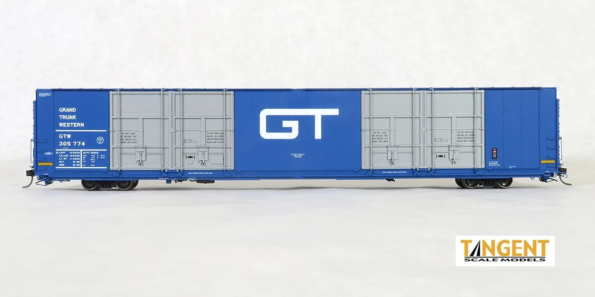 Tangent 25518-03 HO Scale 86' Auto Parts Boxcar Grand Trunk Western GTW 305742 - Image 2