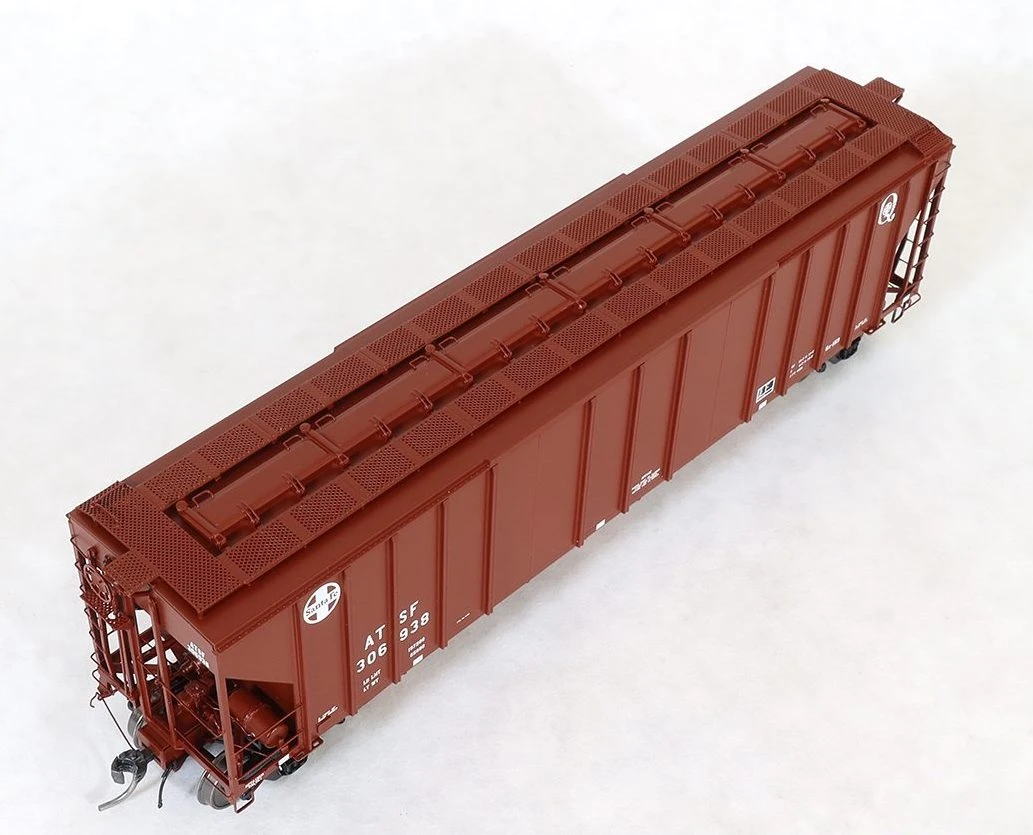 Tangent Scale Models 28010 GATC 4500 Covered Hopper Santa Fe ATSF - Image 2