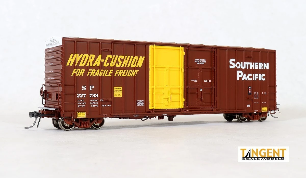 Tangent Scale Models 29010 50' High Cube Gunderson Boxcar โB-70-43 1969โ Southern Pacific SP