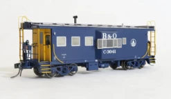 Tangent Scale Models 60010-07 HO Scale ICC B&O I-18 Caboose Baltimore And Ohio (1968+ Era) B&O C-300