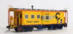 Tangent Scale Models 60019 HO Scale ICC B&O I-18 Caboose Chessie System (1982+ Era) B&O