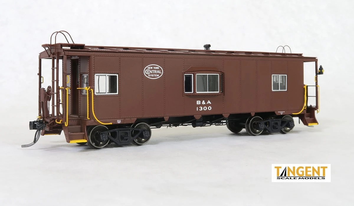 Tangent Scale Models 60121-01 NYC Despatch Shops Bay Window Caboose Boston & Albany B&A 1300