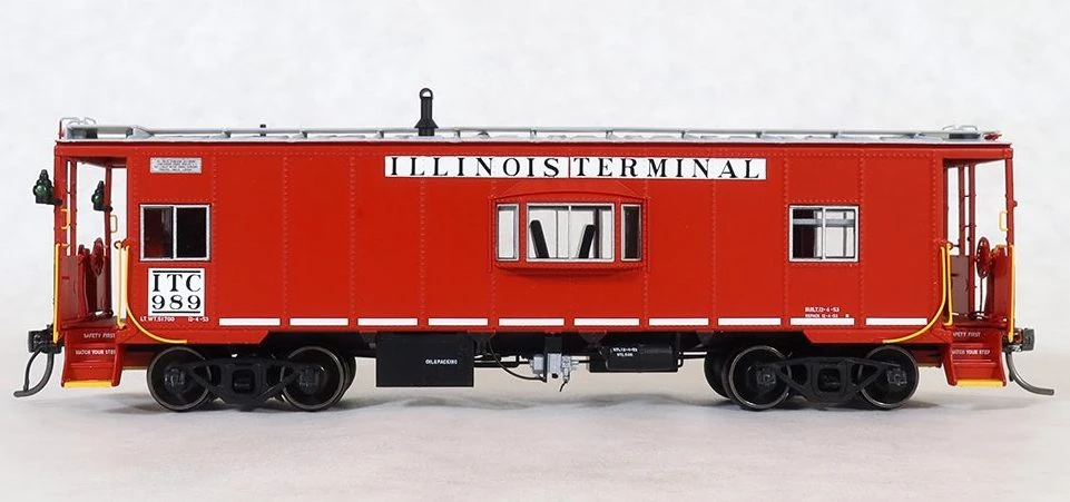 Tangent Scale Models 60128-01 SLCC Caboose Illinois Terminal "1953 Delivery" ITC 989 - Image 4