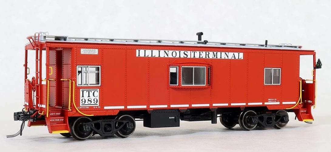 Tangent Scale Models 60128-01 SLCC Caboose Illinois Terminal "1953 Delivery" ITC 989