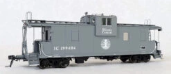 Tangent Scale Models 60214 IC Centralia Steel Wide Vision Caboose "Gray 1988+" IC