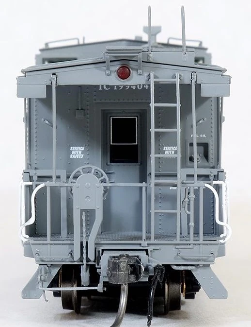 Tangent Scale Models 60214 IC Centralia Steel Wide Vision Caboose "Gray 1988+" IC - Image 4