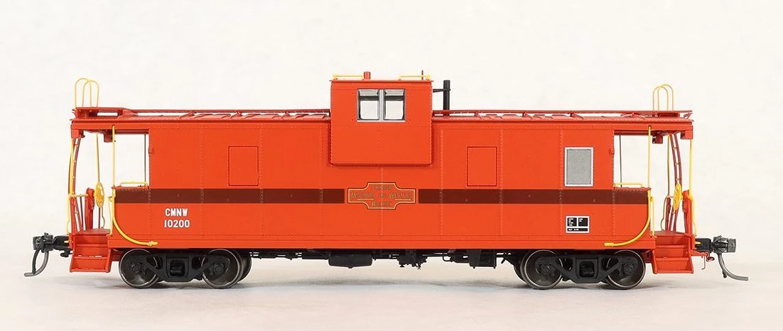 Tangent Scale Models 60215-01 IC Centralia Steel Wide Vision Caboose Chicago Missouri & Western CM&W - Image 2