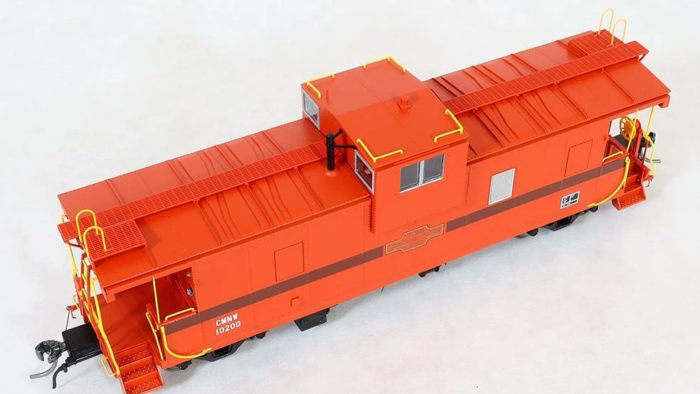 Tangent Scale Models 60215-01 IC Centralia Steel Wide Vision Caboose Chicago Missouri & Western CM&W - Image 5