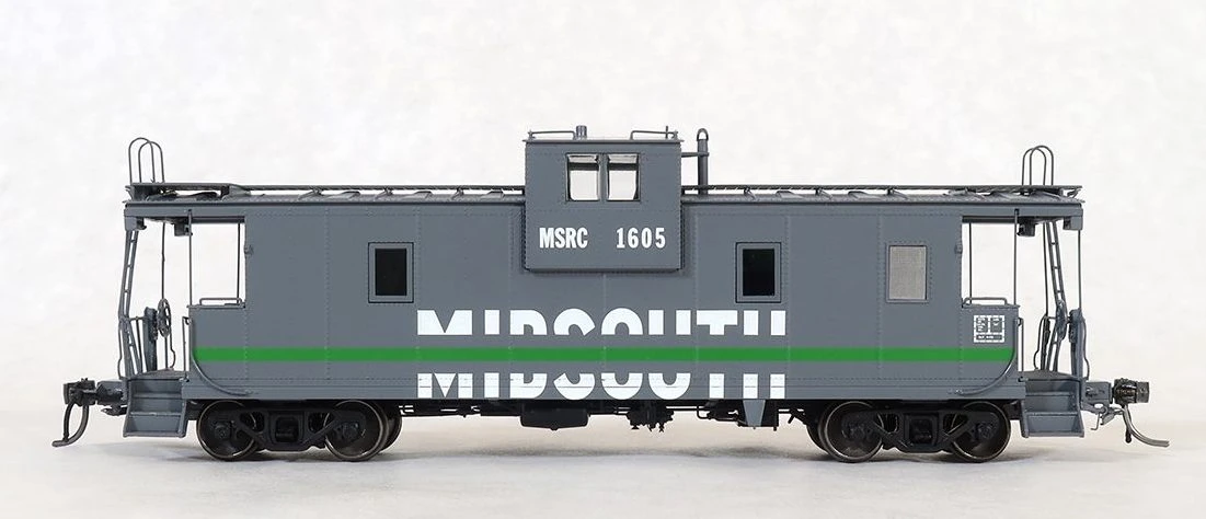 Tangent Scale Models 60216-01 IC Centralia Steel Wide Vision Caboose Mid South MSRC 1605 - Image 2