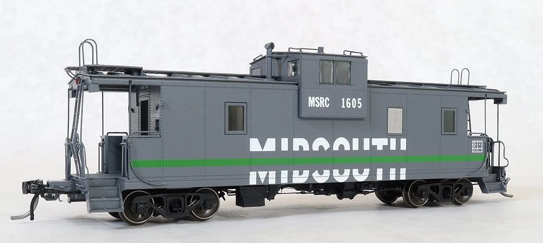 Tangent Scale Models 60216-01 IC Centralia Steel Wide Vision Caboose Mid South MSRC 1605