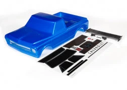 Traxxas 9411X Brilliant Blue Chevrolet C10 Body For Drag Slash (Requires 9415) - Image 2
