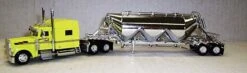 Trucks N Stuff SPEC008 Cherokee Freight Lines 389 Peterbuilt With Chrome Pneumatic Bulk Trailer