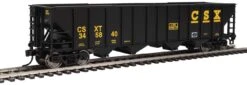 Walthers 910-1987 HO Scale 4 Bay 100 Ton Hopper CSX 345840