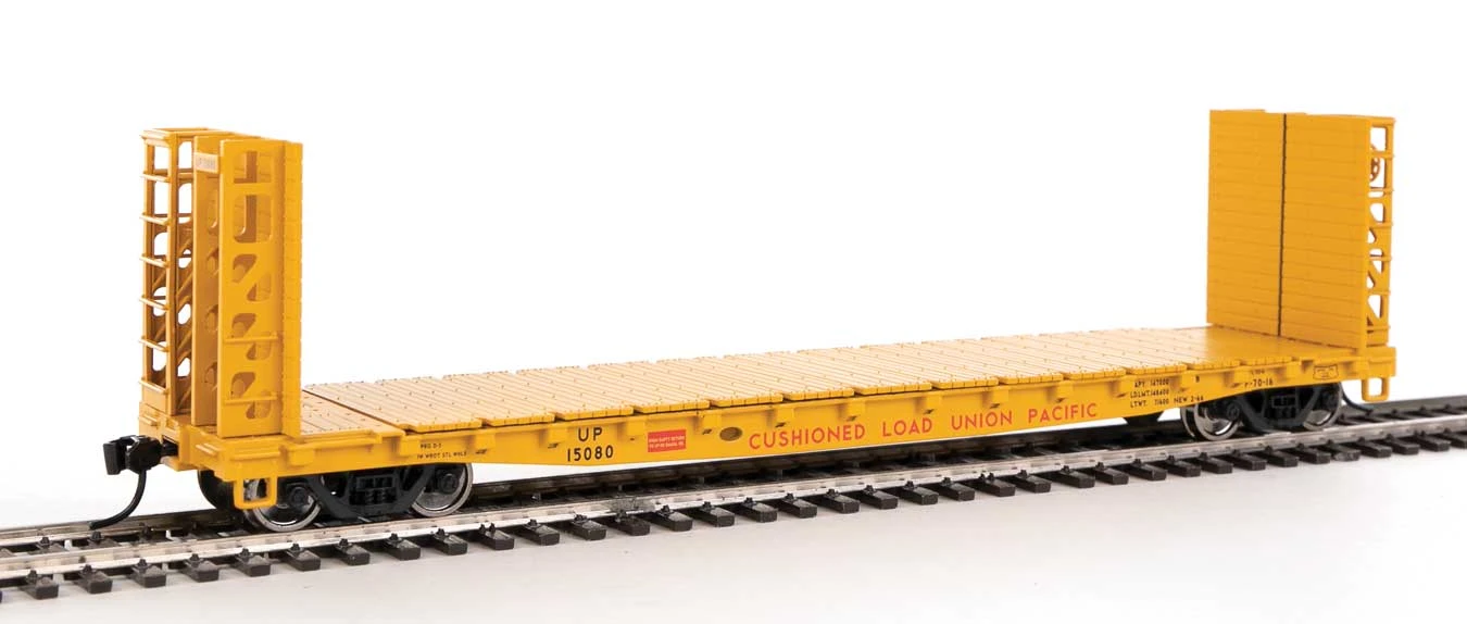 Walthers 910-5917 HO GSC Bulkhead Flatcar Union Pacific UP 15080