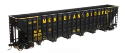 Walthers 910-6761 HO Scale Greenville 7,000 Cu Ft Woodchip Hopper Meridian & Bigbee MB 2005