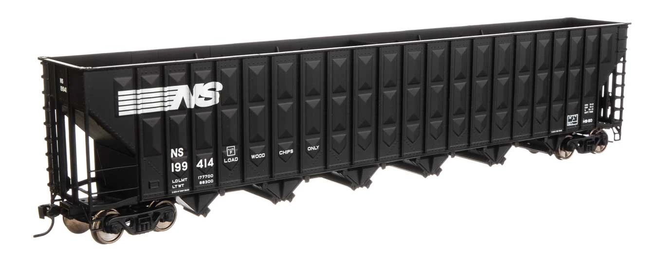 Walthers 910-6768 HO Scale Greenville 7,000 Cu Ft Woodchip Hopper Norfolk Southern NS 199466