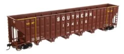Walthers Mainline 910-6781 HO Scale Greenville 7,000 Cu Ft Woodchip Hopper "Brown" Southern 134116