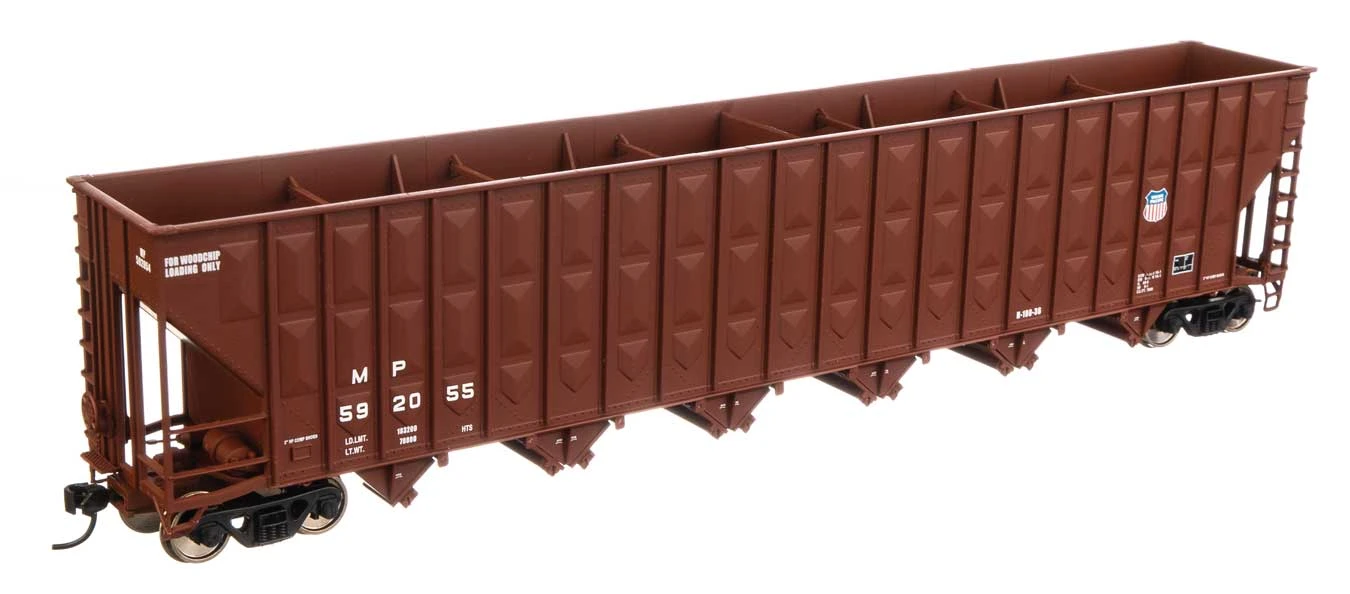 Walthers Mainline 910-6790 HO Scale Greenville 7,000 Cu Ft Woodchip Hopper Union Pacific MP 592315