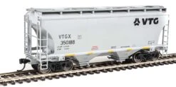 Walthers 910-7562 HO 39' Trinity 3281 2-Bay Covered Hopper VTG North America VTGX 350188