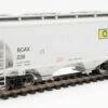 Walthers 910-7566 HO 39' Trinity 3281 2 Bay Covered Hopper Blue Circle Cement BCAX 236