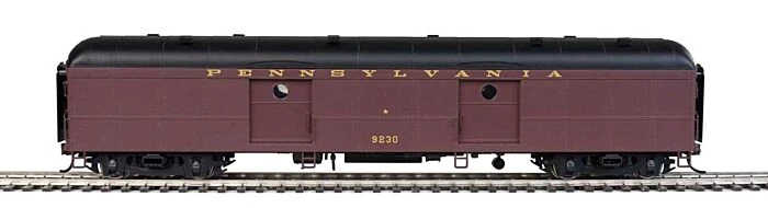 Walthers 920-17245 HO Scale Pennsylvania RR Class B60b Baggage Car (Tuscan/Dulux/Messenger) PRR 9237
