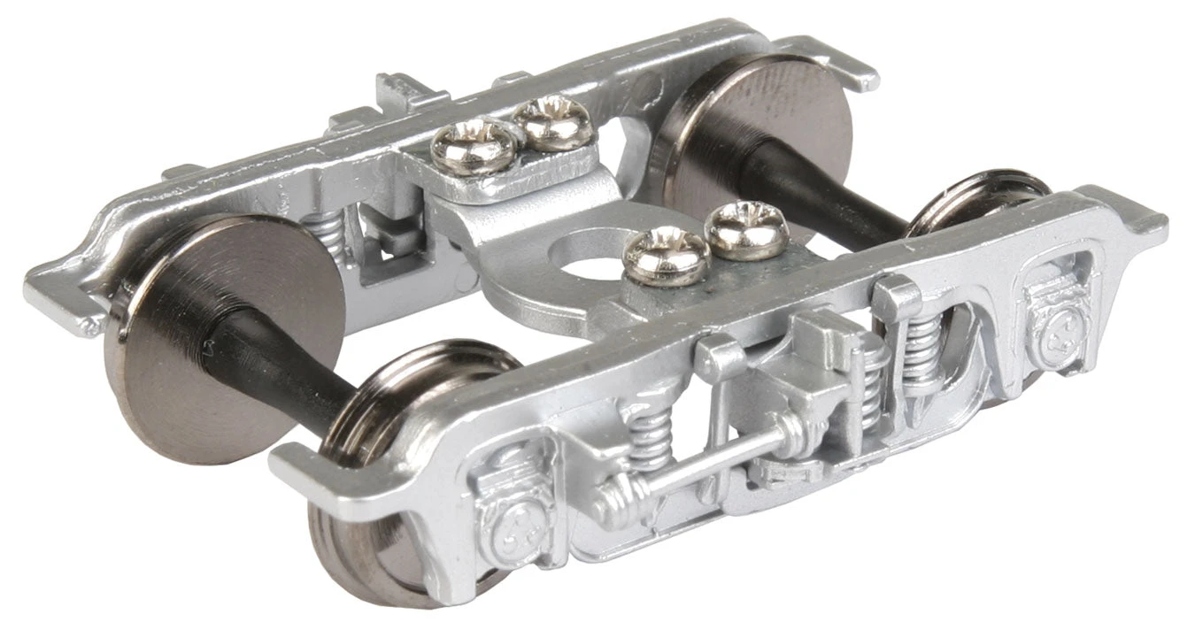 Walthers 920-2101 HO Scale GSC 41-NDO CIB Passenger Truck Silver 1 Pair