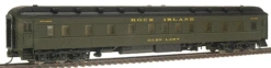Walthers 932-10415 HO Scale Pullman Heavyweight 6-3 Sleeper Rock Island RI - NOS