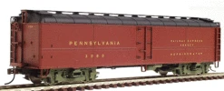 Walthers 932-5884 HO Scale Pennsylvania RR Class R50b Express Reefer (1939-41 Tuscan/Green) PRR 3080