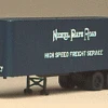 Walthers 933-1611 HO Scale 32' Van Trailer Kit Nickel Plate Road NKP - NOS