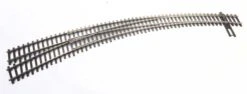 Walthers 948-83061 HO Scale Code 83 20"/24" Radius Curved Left Hand Turnout