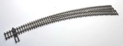 Walthers 948-83064 HO Scale Code 83 24"/28" Radius Curved Right Hand Turnout