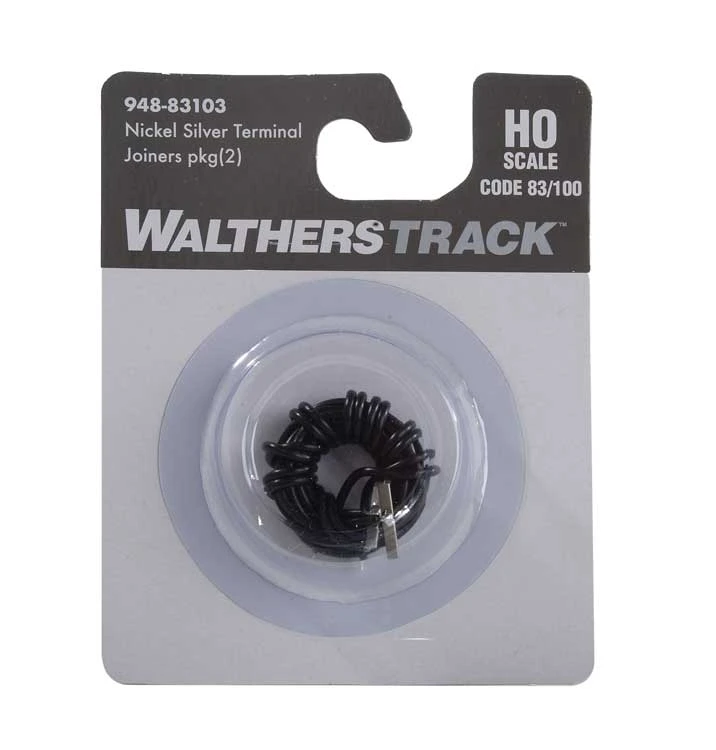 Walthers 948-83103 HO Scale Code 83 Or Code 100 Rail Terminal Rail Joiners - Image 2