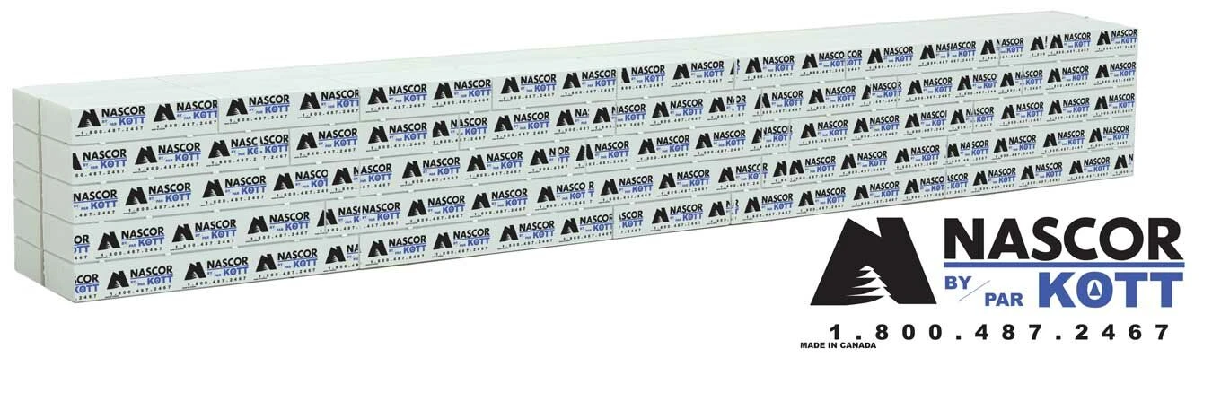 Walthers 949-3165 HO Lumber Load For 72' Centerbeam Flatcar Nascor