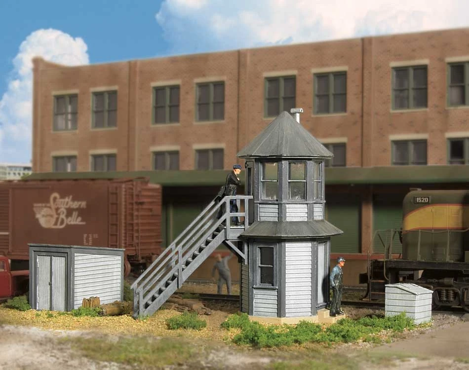 Walthers Cornerstone 933-2945 HO Scale Elevated Crossing Tower Kit