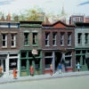 Walthers Cornerstone 933-3028 HO Scale Merchant's Row I Structure Kit