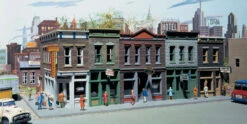 Walthers Cornerstone 933-3028 HO Scale Merchant's Row I Structure Kit