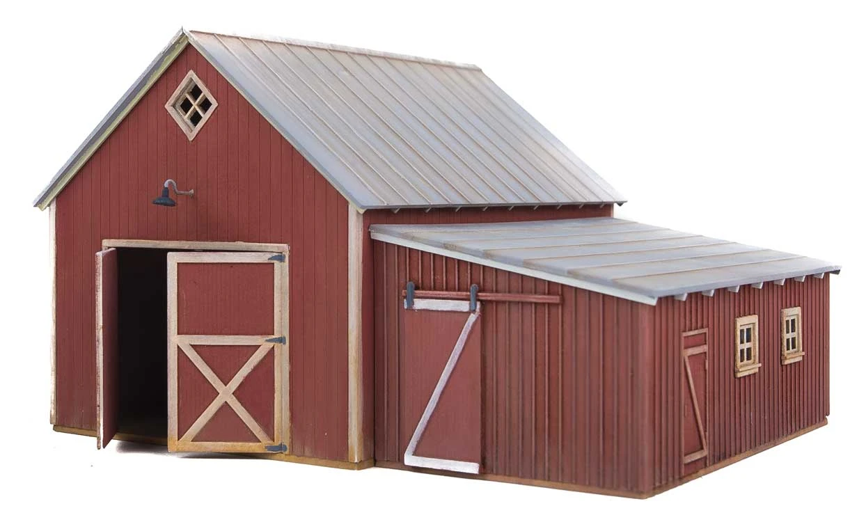 Walthers Cornerstone 933-3346 HO Scale Chicken Coop And Sheds Kit - Image 2