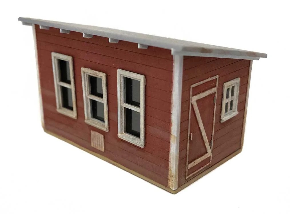 Walthers Cornerstone 933-3346 HO Scale Chicken Coop And Sheds Kit - Image 4