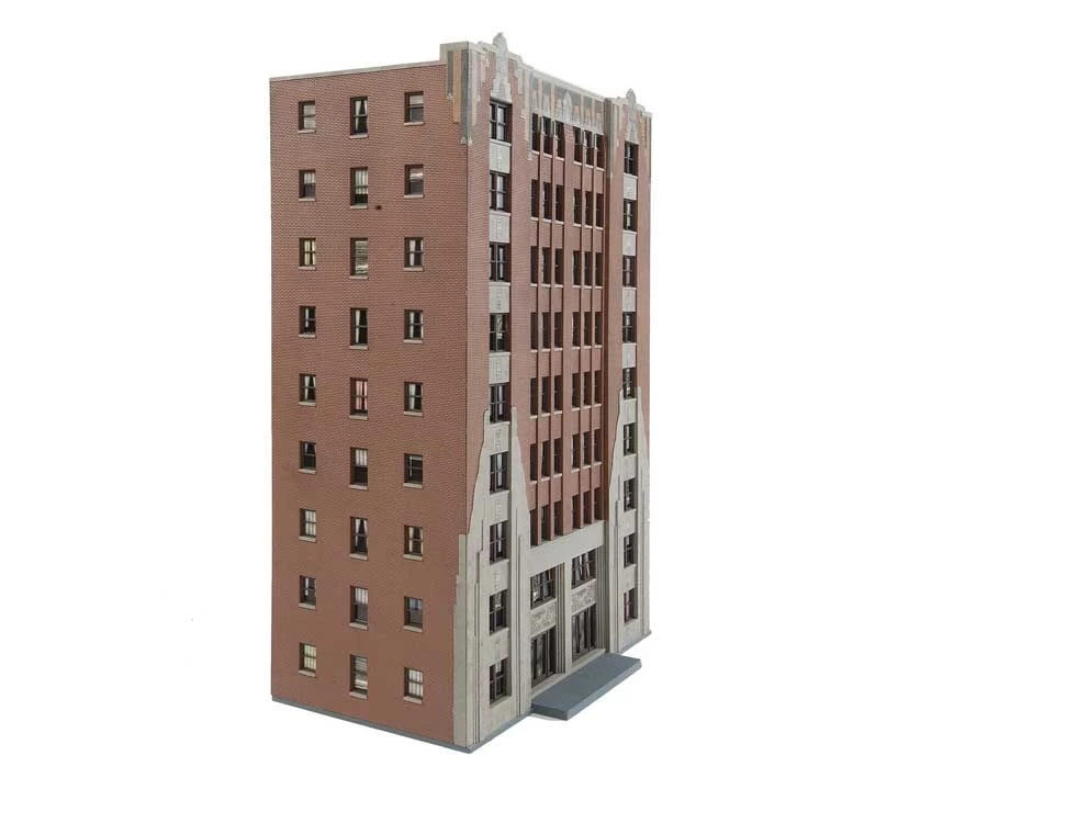 Walthers Cornerstone 933-3770 City Appartment Building Back Kit - Image 2