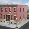 Walthers Cornerstone 933-3778 HO Scale Row House Kit