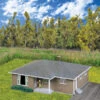 Walthers Cornerstone 933-3838 N Scale Ranch House Structure Kit