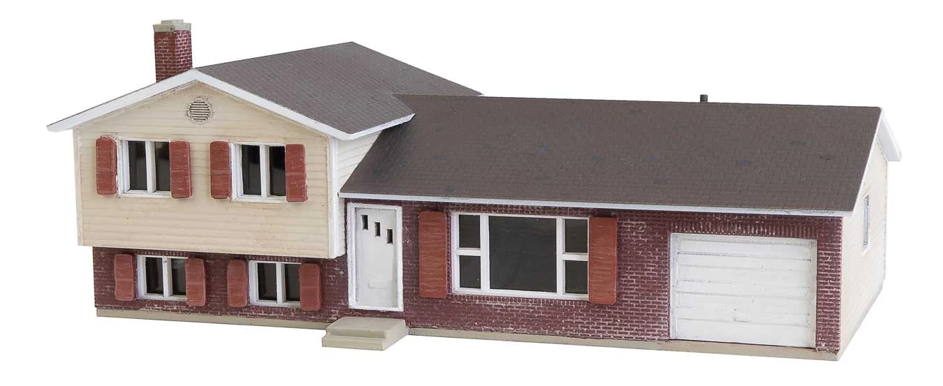 Walthers Cornerstone 933-3840 N Scale Split Level House Kit