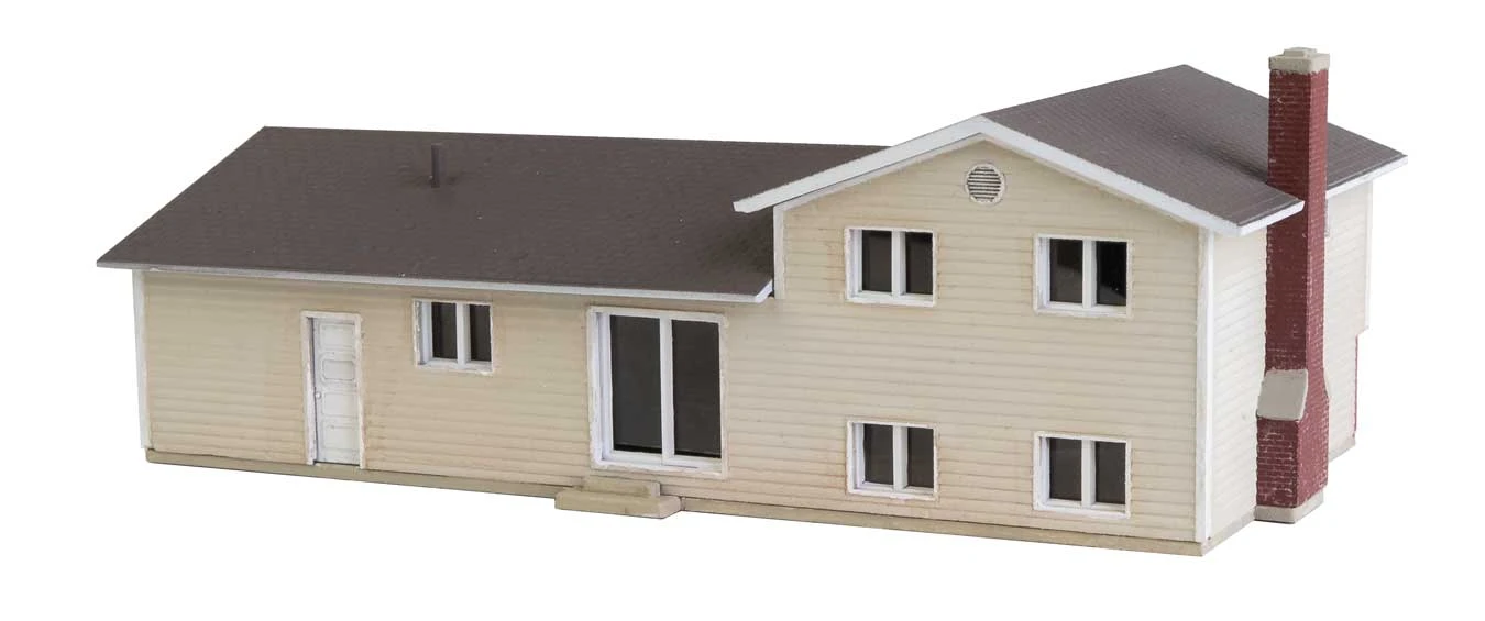 Walthers Cornerstone 933-3840 N Scale Split Level House Kit - Image 3