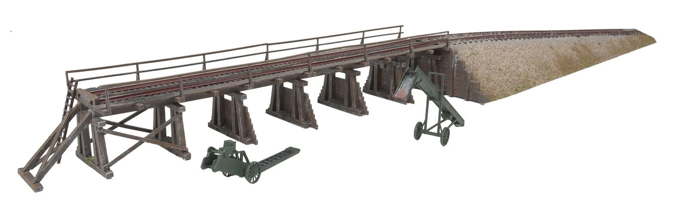 Walthers Cornerstone 933-4093 HO Scale Coal Trestle Kit