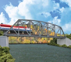 Walthers Cornerstone 933-4522 HO Scale Double Track Prat Arch Truss Bridge Kit