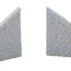 Walthers Cornerstone 933-4586 HO Scale Left And Right Bridge Abutment Wing Walls