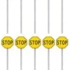 Walthers Cornerstone 949-4211 HO Scale 1924-1954 Stop Signs 10 Pack