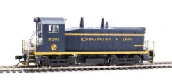 Walthers Mainline 910-10613 HO Scale EMD NW2 Phase V Switcher Chesapeake & Ohio C&O 5201